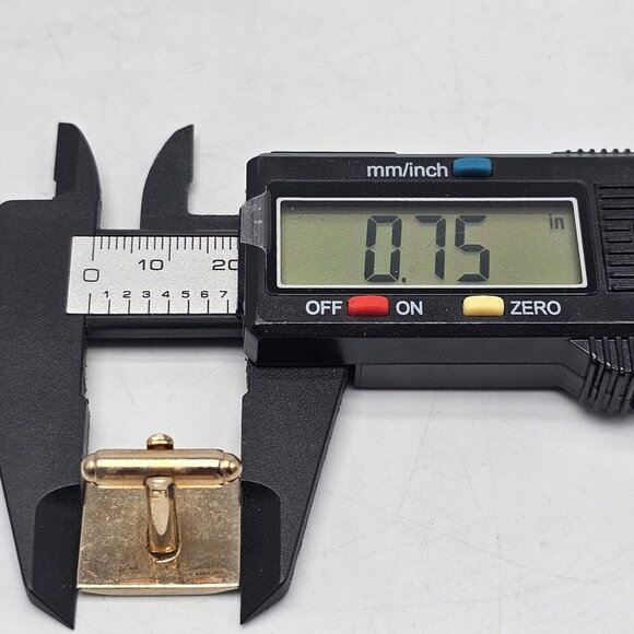 Vintage Gold Tone Monogram "B" Cufflinks For Men Mid Century - Picture 5 of 5